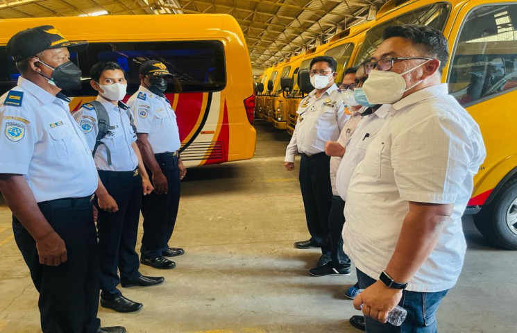 217 Bus Operasional PON Papua Mulai Dipasangi GPS